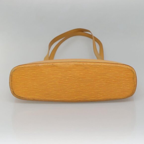 LOUIS VUITTON Epi Lussac Shoulder Bag Yellow M52289 LV Auth BA4449 - Picture 6 of 16